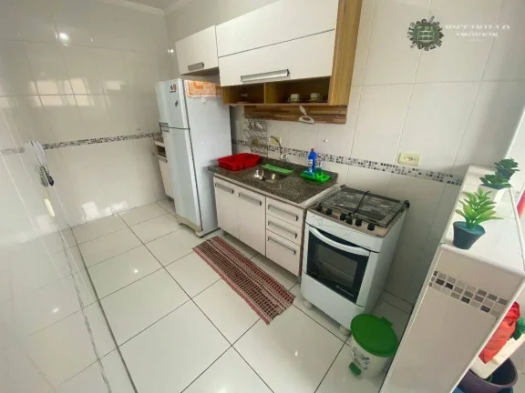 Imagem Apartamento com 2 dormitórios à venda, 68 m² por R$ 395.000,00 - Mirim - Praia Grande/SP