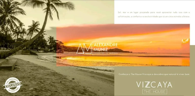 Imagem Vizcaya The House, condomínio de praia, Flecheiras-CE. Lofts com 3 suítes.