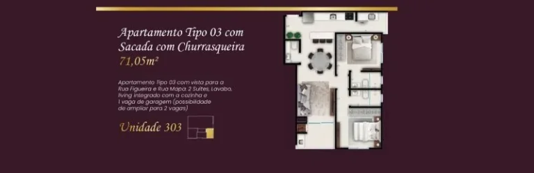 Imagem Apartamento cobertura com 2 Suíte - Tabuleiro Camboriú