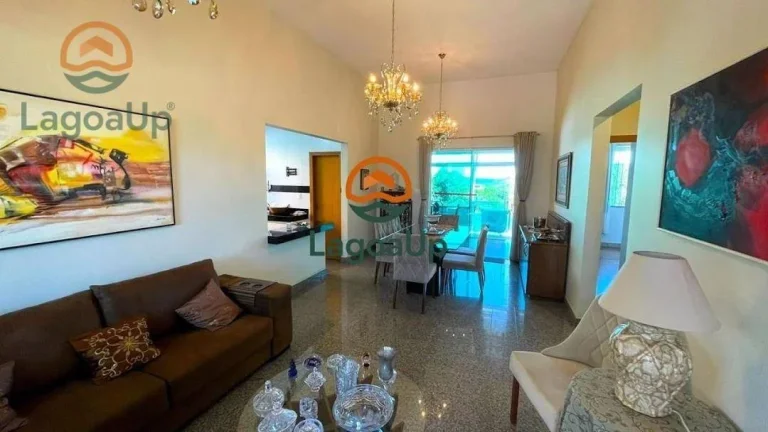 Imagem Casa com 3 dormitórios à venda, 136 m² por R$ 1.150.000,00 - Condomínio Virginia - Lagoa Santa/MG