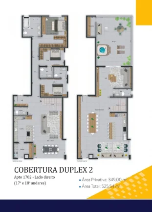 Imagem Lançamento: Apartamento no EDIFÍCIO LONDON RESIDENCE no Bairro Coqueiral em Cascavel - 178.63m² com portaria 24h