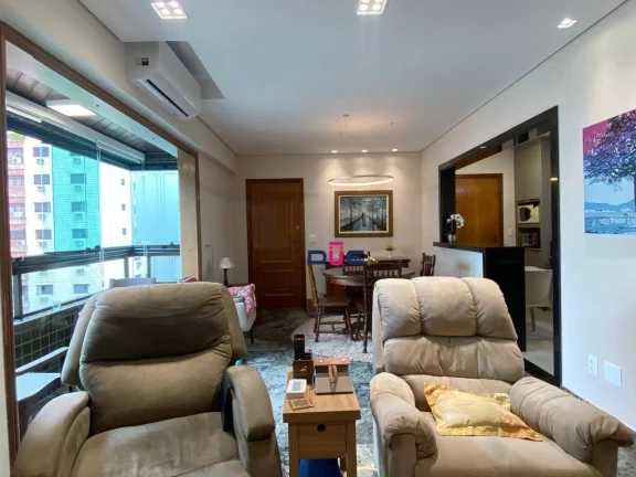 Imagem Apartamento com 3 dormitórios à venda, 111 m² por R$ 1.380.000 - Aparecida - Santos/SP
