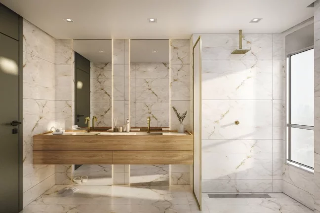 Imagem Luxuosa Cobertura Duplex à Venda no Condomínio Orla Paulistana - Itaim Bibi, São Paulo-SP: 3 Quartos, 3 Suítes, 4 Banheiros, 4 Vagas de Garagem, 201m² de Área.