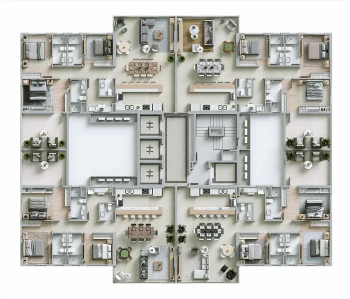 Imagem Apartamento 4 Dormitórios para venda em Balneário Camboriú - SC