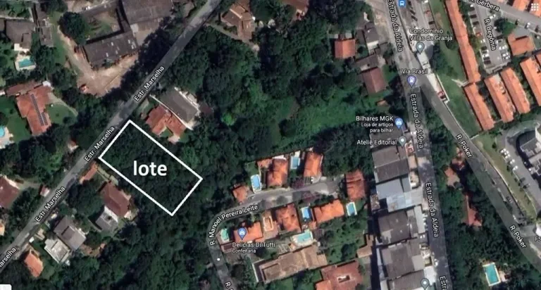 Imagem Lote (ZUM) - Est Marselha 2.334 m² (Chácaras do Refúgio)