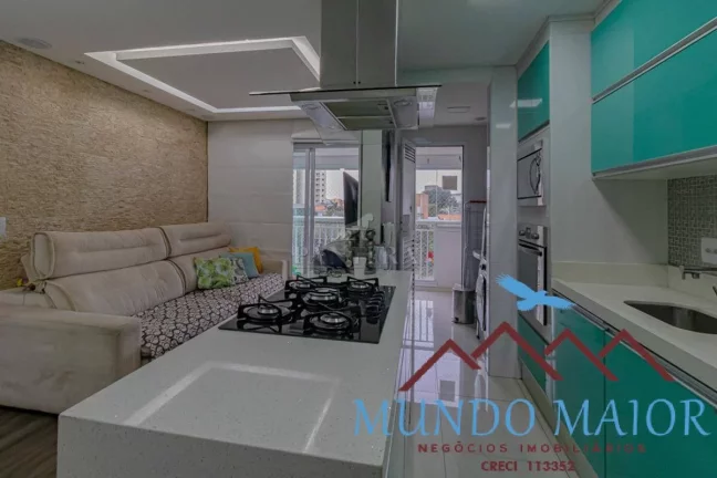 Apto campestre 55m2 - 2 dormitorios - 1 suite - 1 vaga - varanda gourmet !