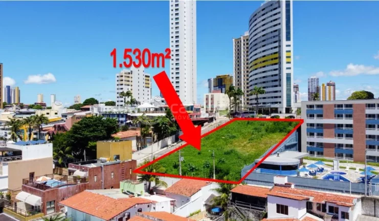 Imagem Terreno em Ponta Negra, na Av. Eng. Roberto Freire