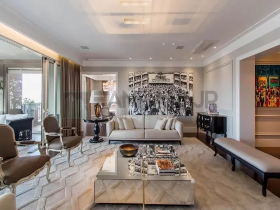 Imagem Espetacular apartamento de luxo com 4 suítes no Jardim Europa, São Paulo - SP: 511m², 5 salas, 7 banheiros e 5 vagas!