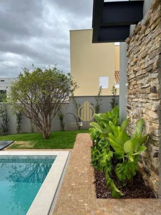 Imagem Casa no Condomínio Alphaville I com 3 suítes, Ampla área Gourmet e Piscina Aquecida 258 m² por R$ 2.300,00 Bonfim Paulista/SP