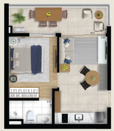 Imagem APARTAMENTO RESIDENCIAL em São Paulo - SP, Jardim Anália Franco
