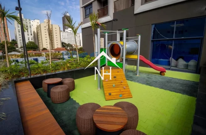 Imagem Studio em Perdizes de 26m c/ 1 dormitório, varanda gourmet, pet place, bicicletário, churrasqueira, sports bar,coworking,pilates,piscina,fitness,sauna