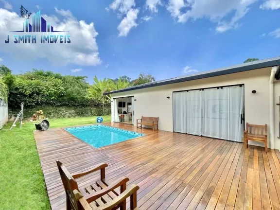 Imagem CASA Nova, TÉRREA c/ piscina, Miolo da Granja Viana em rua fechada!