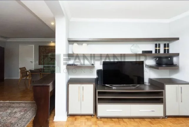 Imagem Apartamento de Alto Padrão para Locação em São Paulo-SP, Itaim Bibi: 3 Quartos, 1 Suíte, 3 Salas, 3 Banheiros, 1 Vaga de Garagem, 138m².
