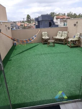 Imagem Santo André, apartamento cobertura, sem condomínio, 120 metro0s, 2 dormitórios, espaço gourmet , excelente localização e valor !