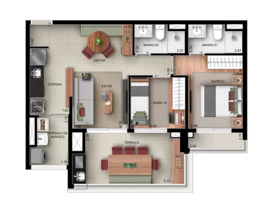 Imagem Walk Alto do Ipiranga - Residencial