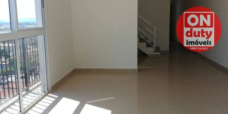 Imagem Apartamento Duplex com 3 dormitórios à venda, 131 m² por R$ 989.000,00 - Encruzilhada - Santos/SP