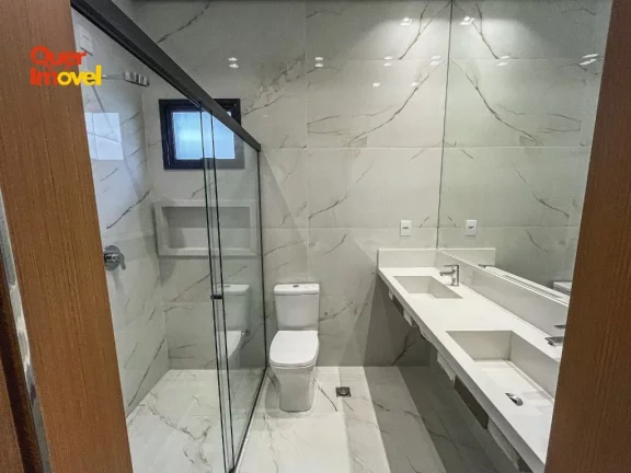 Imagem Casa de luxo em condomínio no Real Sul, Ribeirão Preto-SP - 3 suítes, 4 banheiros, 4 vagas - Condomínio Vivendas da Mata Portal Aroeira - Quer Imóvel Negócios Imobiliários.