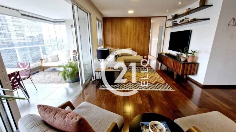 Imagem Apartamento com 3 dormitórios à venda, 134 m² por R$ 2.390.000,00 - Cidade Monções - São Paulo/SP