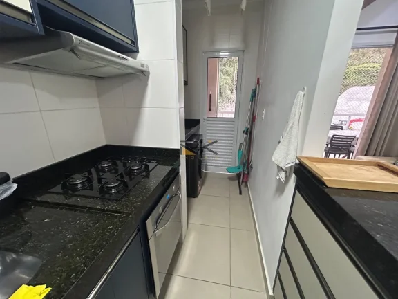 Imagem APARTAMENTO PRAIA GRANDE com 2 dormitórios sendo 1 suíte,1 vaga de garagem,varanda gourmet com churrasqueira,sala 2 ambientes