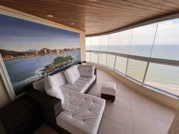 Imagem Apartamento frente mar com 3 suítes e 4 vagas de garagem em Balneário Camboriú