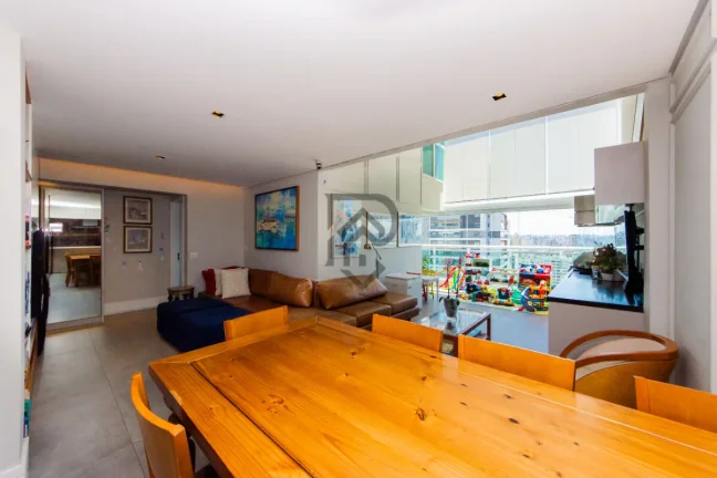 Imagem Apartamento brooklin novo Alto Padrão andar alto vista livre reformado