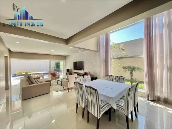 Imagem CASA LINDA, MODERNA, 4 SUÍTES AMPLAS, GOURMET, PISCINA. LAZER NO COND.