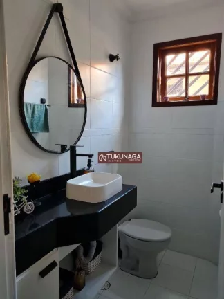 Imagem Sobrado com 3 quartos e 4 vagas à venda, 192 m² por R$ 848.000 - Jardim Vila Galvão - Guarulhos/SP