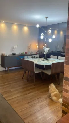 Imagem Apartamento à Venda, com 3 suítes, 2 vagas, 144m², Vila Assunção, Santo André