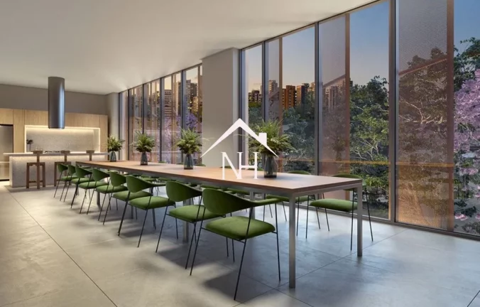 Imagem apartamento de 154m c/ 3 suítes,2 vagas,terraço gourmet,brinqudoteca,piscina,quadras,fitness,sauna,bicicletário,coworking,pilates,pet place,lavanderia