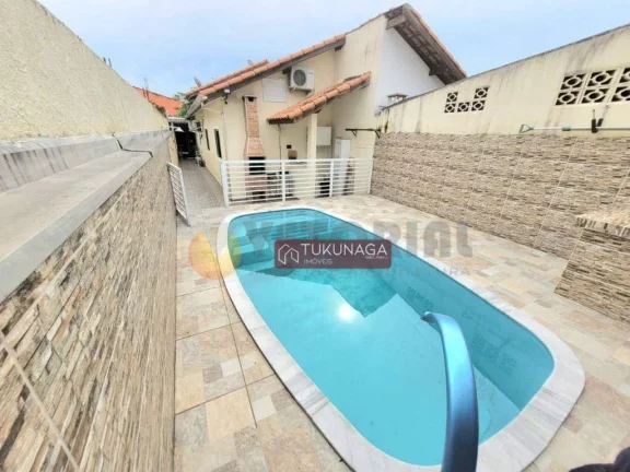 Imagem Sobrado com 2 dormitórios à venda, 100 m² por R$ 430.000,00 - Jardim Tarumãs - Caraguatatuba/SP