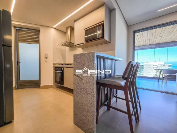 Imagem Apartamento Pé na Areia para Locação, com 3 Dormitórios 3 Suítes 143m² - Riviera de São Lourenço - Bertioga SP