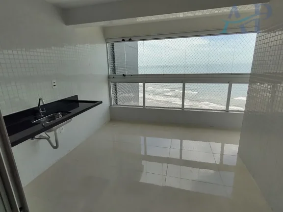 Imagem Apartamento Frente Mar em Praia Grande com 3 Dormitórios