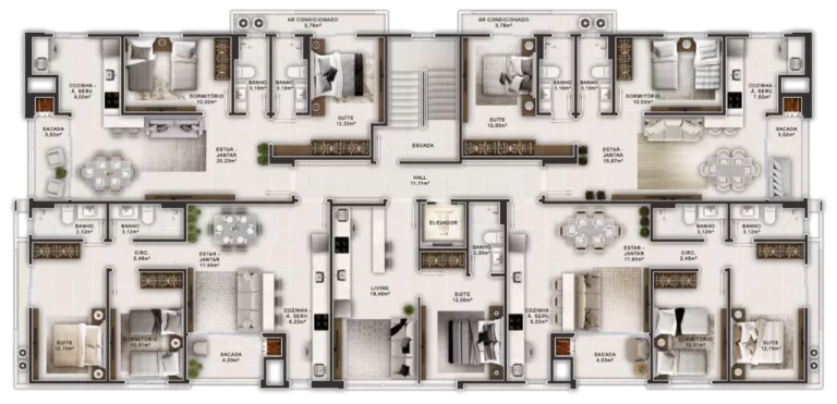 Imagem Continente Europeu - Apartamento à venda no bairro Bombas - Bombinhas/SC