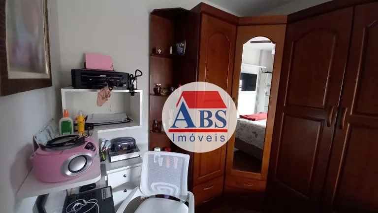 Imagem Apartamento com 3 dormitórios à venda, 110 m² por R$ 580.000 - Aparecida - Santos/SP Frente vista livre
