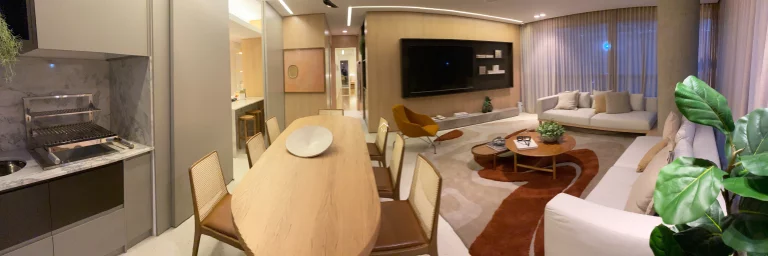 Imagem Apartamento de 124m c/hall privativo,3 suítes,terraço gourmet,2 vagas,piscina,Churrasqueira,bicicletário,coworking,deck,pet place,fitness,spa,delivery