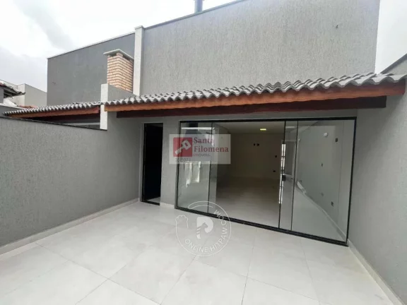 Imagem Sobrado para Venda em Santo André, Vila Lucinda, 3 dormitórios, 2 suítes, 3 banheiros, 4 vagas