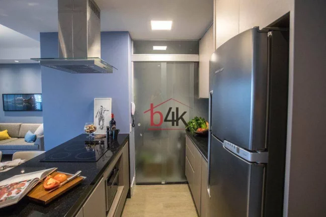 Imagem Apartamento mobiliado para alugar no Habitarte Brooklin 2, Rua Nova York nº 245.