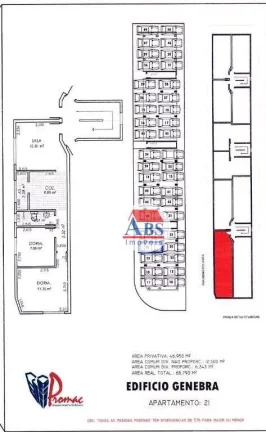 Imagem Apartamento com 2 dormitórios à venda, 46 m² por R$ 233.000,00 - Vila Paulista - Cubatão/SP