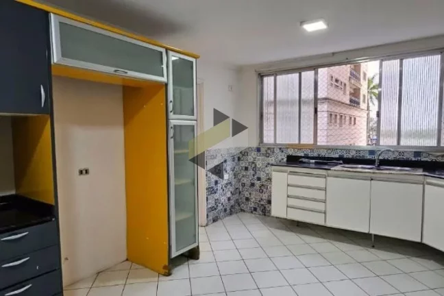 Imagem Apartamento para Locação em Santos, Gonzaga, 3 dormitórios, 1 suíte, 3 banheiros, 1 vaga
