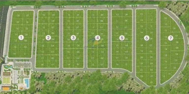 Imagem Vendo excelente lote no Condomínio fechado Extremo Oriental, posição sul, medindo 18m00 X 30m00 (540,00 m2).