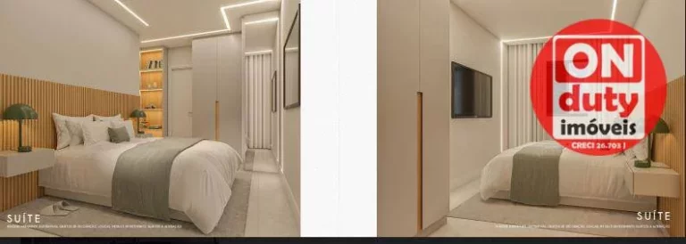 Imagem OBRAS AVANÇADAS Apartamento com 2 dormitórios à venda, 74 m² a partir R$ 548.000 -- Santo