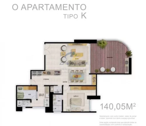 Imagem Vendo apartamentos prontos de altíssimo padrão a partir de 160m2, com mega varanda gourmet, 2, 3 ou 4 sts.