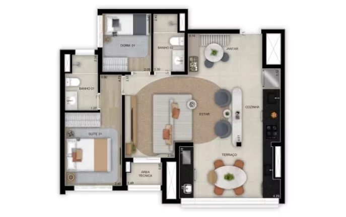 Imagem Apartamento em Alto da Boa Vista - São Paulo SP