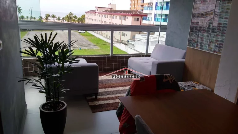 Imagem Apartamento com 3 dormitórios à venda, 118 m² por R$ 1.275.000,00 - Canto do Forte - Praia Grande/SP