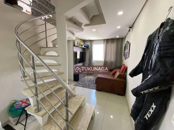 Imagem Apartamento Duplex à venda, 90 m² por R$ 480.000,00 - Vila Rio de Janeiro - Guarulhos/SP