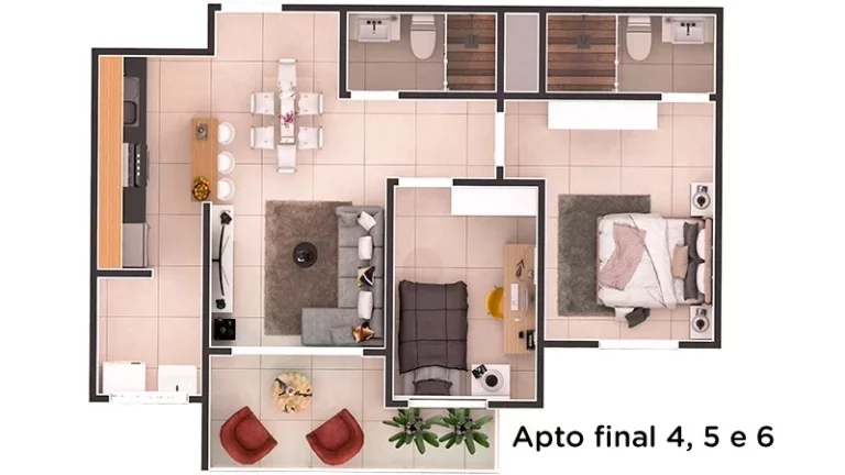 Imagem Apartamento com 2 dorms, Centro, Itanhaém - R$ 315 mil, Cod: 1477