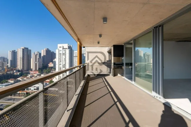 Imagem Apartamento Brooklin pronto para morar andar alto vista livre