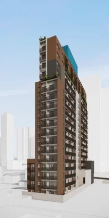 Imagem Apartamento à venda em São Paulo, Perdizes, com 1 quarto, 27,76m2