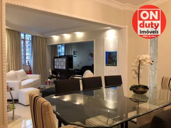Imagem Apartamento com 4 dormitórios à venda, 200 m² por R$ 1.350.000,00 - Gonzaga - Santos/SP