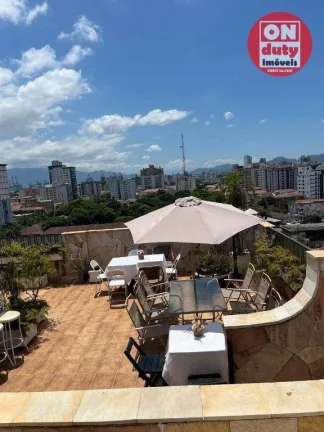 Imagem Cobertura com 4 quartos à venda, 361 m² por R$ 3.843.000 - Ponta da Praia - Santos/SP